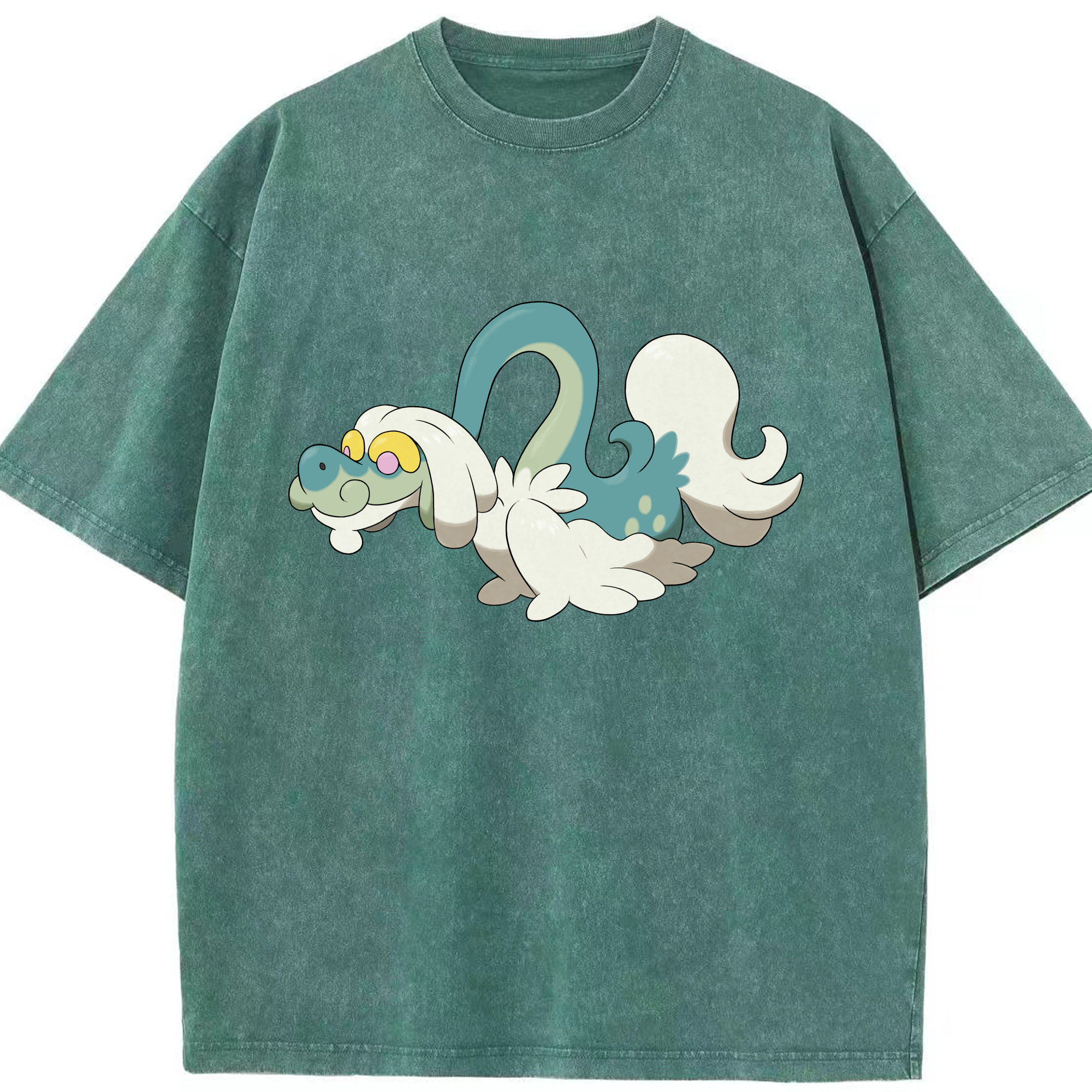（画像用） ポケットモンスター Pokémon 綿100% ヴィンテージ風 半袖Tシャツ（フロントプリント）